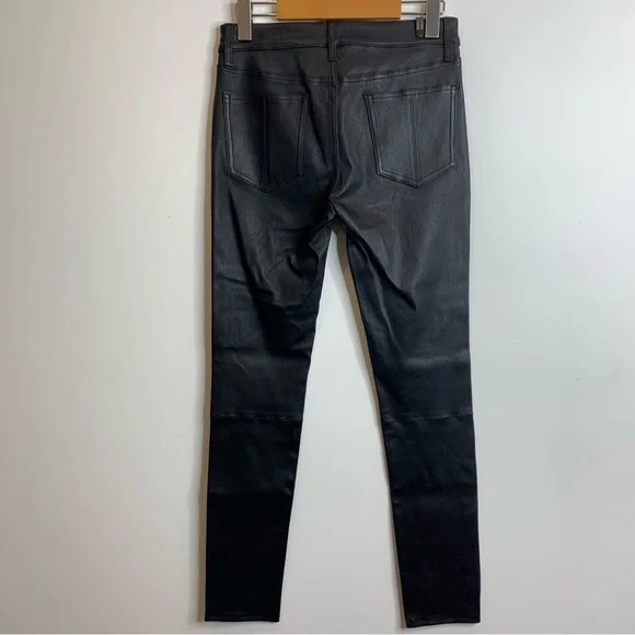 Rudsak MERCEDES WOMEN'S LEATHER PANTS Black - Picture 8 of 10